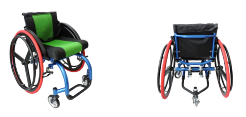 silla de ruedas semideportiva