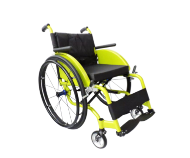 Silla de ruedas semideportiva